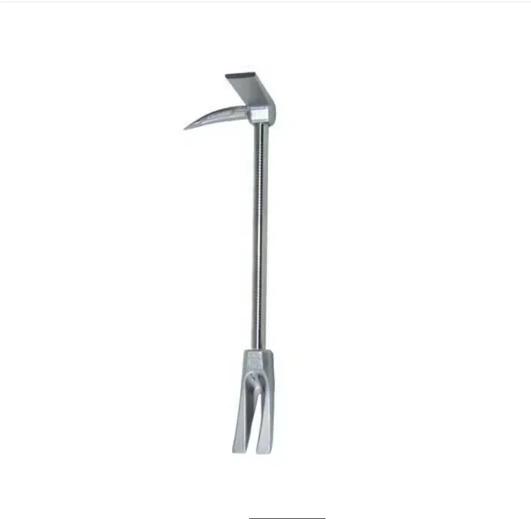 2026-Halligan Tool with Standard Claw: Forcible Entry and Rescue Firefighting Crowbar Tool