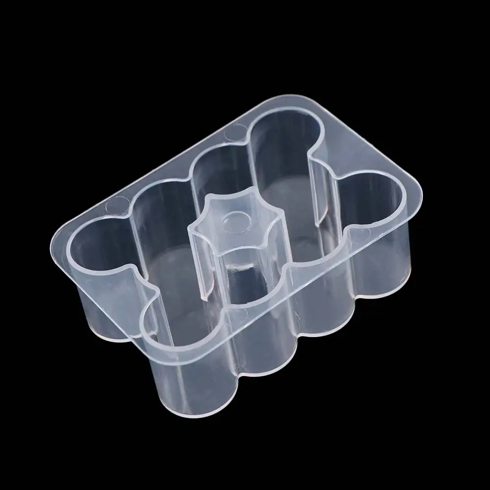3/5/7/10 ML Insulin Vial Storage Case Transparent 10-Slot Peptide Protector Box Dust-proof Plastic Clear Vial Box Freezer Box