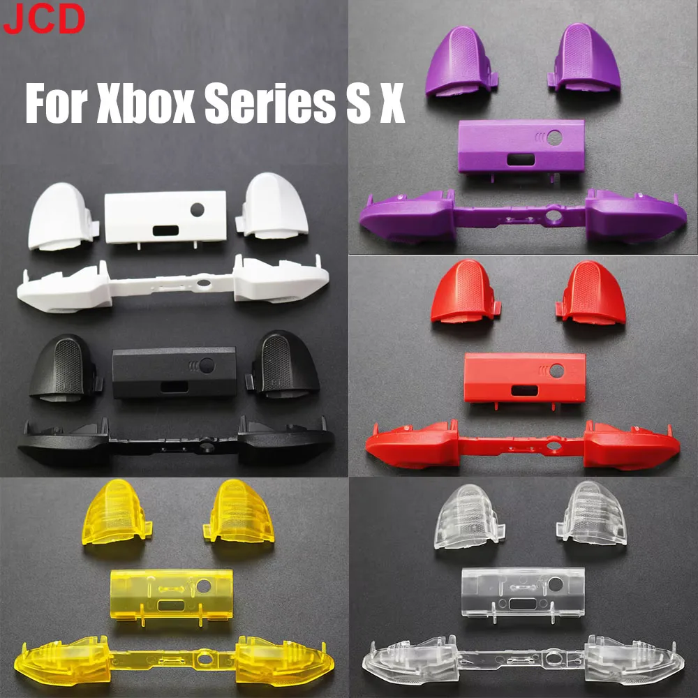 

JCD 1set For Xbox Series X S XSX XSS Core Controller RB LB Bumper RT LT Trigger Button Middle Bar Holder Repair Parts