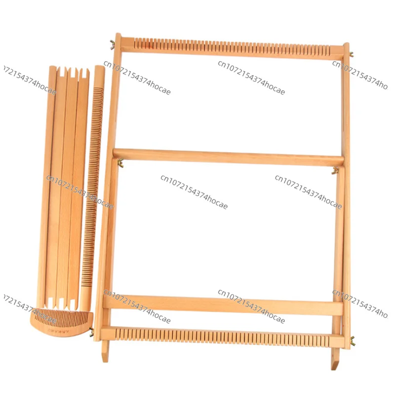 Solid Wood Tapestry Knitting Machine Weaving Loom with Stand Arts & Crafts Frame Loom for Beginners Craft Supplies