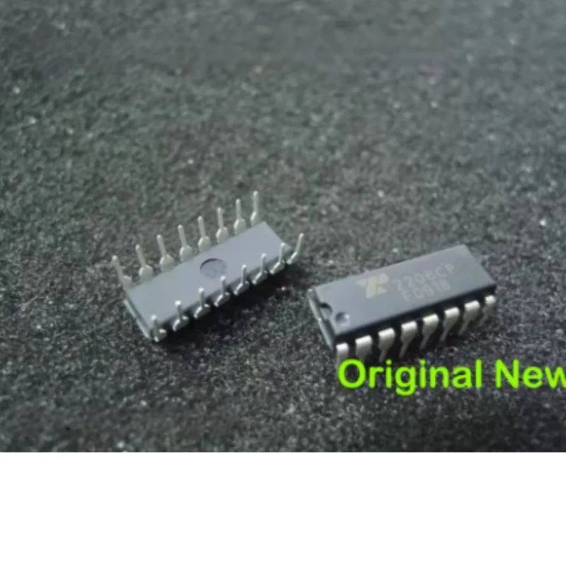 5PCS XR2206CP XR8038ACP DIP‑16 DIP‑14 Monolithic Function Waveform Generator IC Sine Square Triangle Signal Source Chip