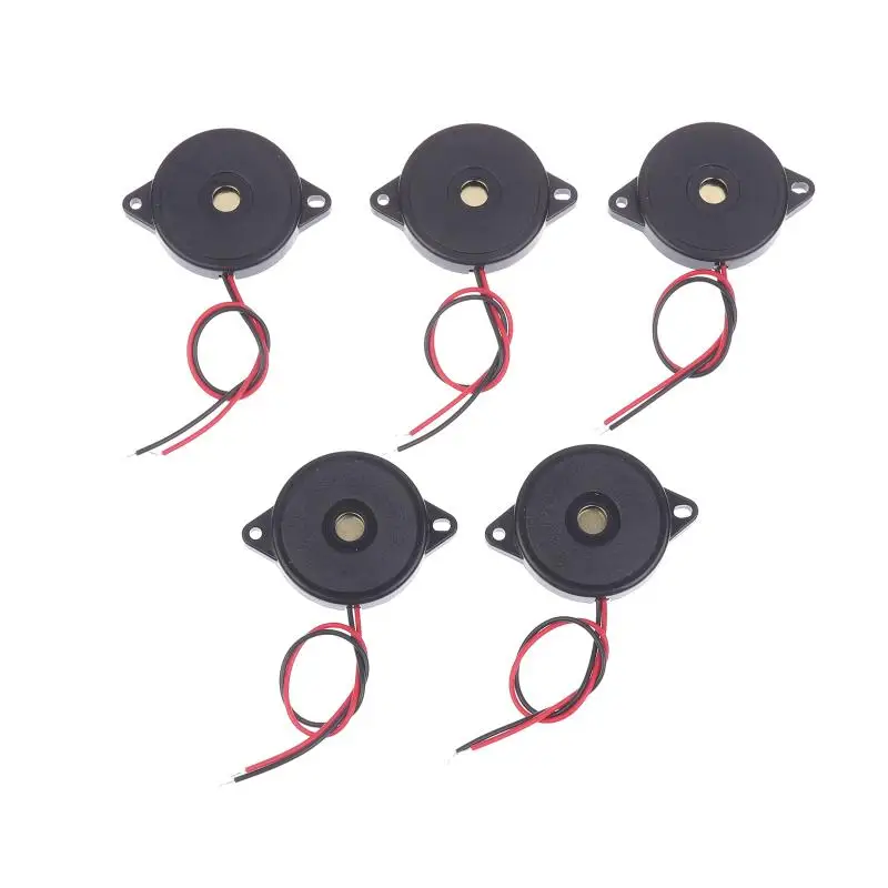 5/10/15Pcs Passive Buzzer High-decibel Buzzer With Wire Piezoelectric Speaker 3040 Buzzers For  Car DIY Electronic