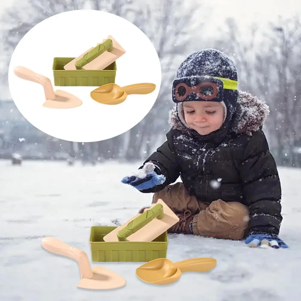 Set di giocattoli da spiaggia per bambini Giocattoli sicuri per sabbiera in materiale PP con borsa a rete per piscina da spiaggia all'aperto Bagno da giardino Gioco di neve Apprendimento regalo a mano