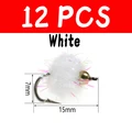 12 piezas blancas