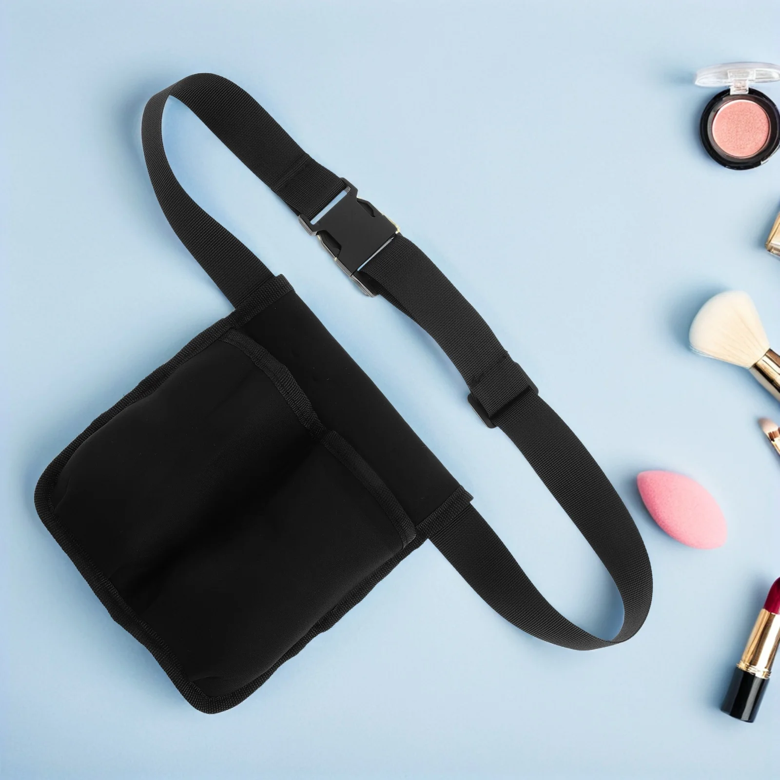 

Adjustable Belt Waist Organizer Dual Pockets Essential Oil Bottle Holder Massage Supplies Bag for Therapists Home Use Portable