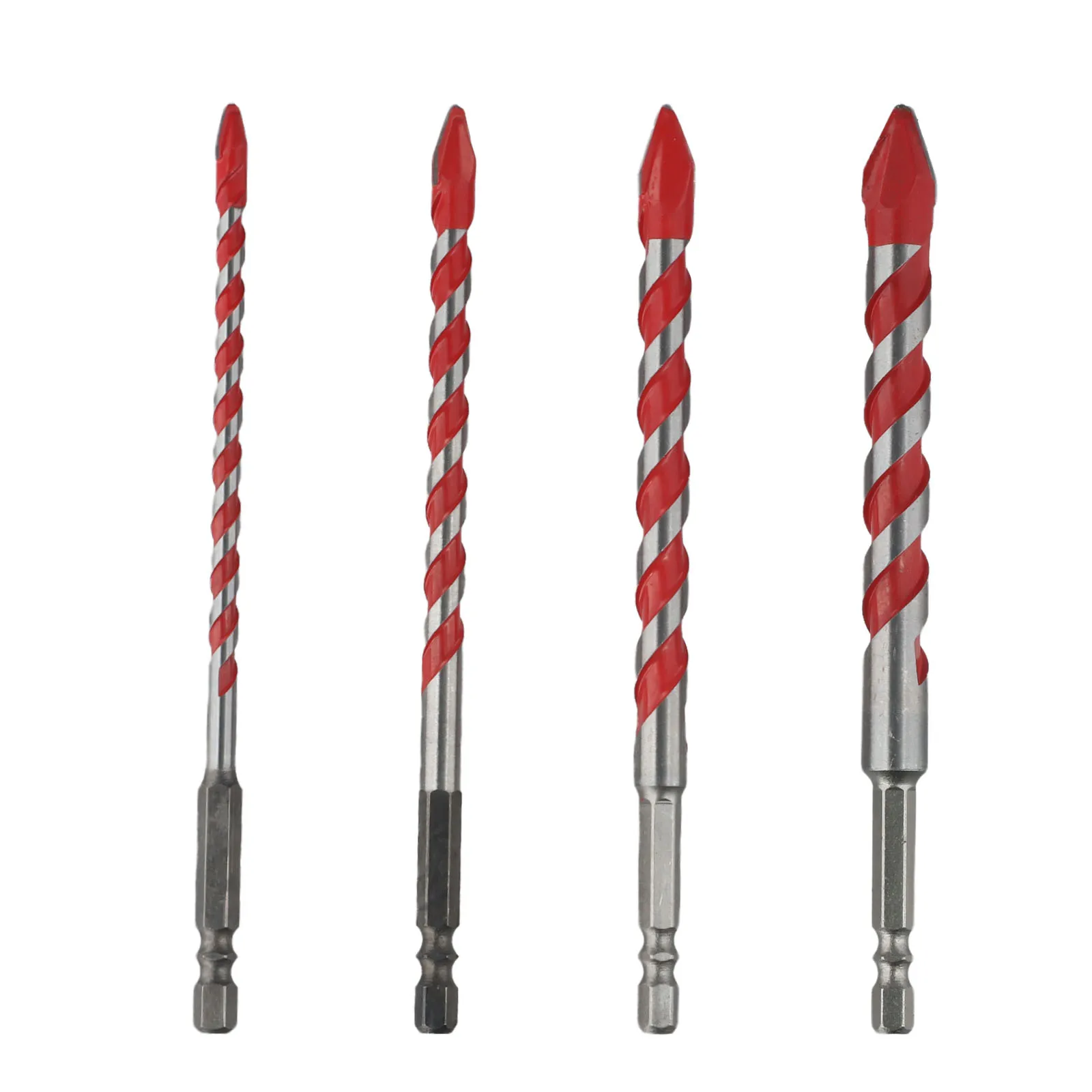 

Crooked Head Bit Alloy Steel Drill Convenient Chip Removal Efficient Work Tool Hex Shank 1/4'' Polished And Rust-Proof