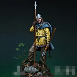 1/24 Resin figure unpainted model kit, historical theme Viking Warrior unassembled and unpainted GK