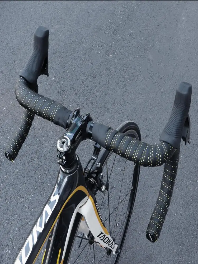 AliExpress SEER Non-Slip Stain Resistant Bike Handlebar Tape Silicone+ EVA Shock Absorbing Breathable Cycling Damping Anti-Vibration Straps