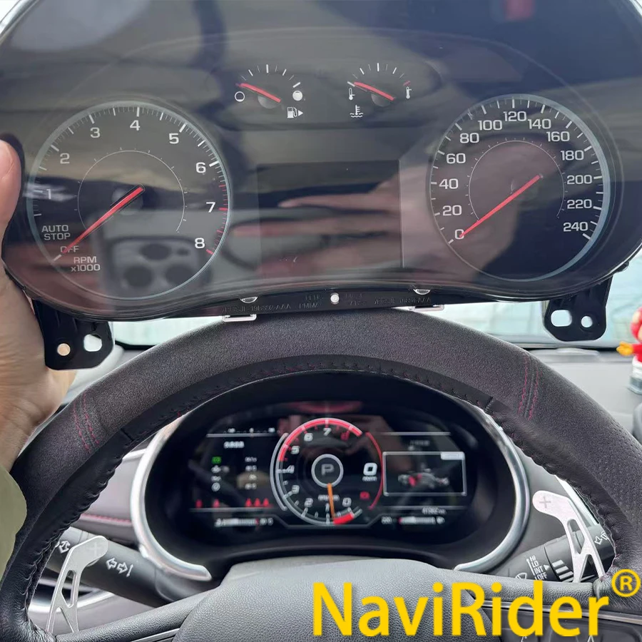 

Для Chevrolet Malibu XL 2015-2022: Цифровая приборная панель (виртуальный кокпит) с ЖК-дисплеем 12,3 дюйма на Linux для автомобиля