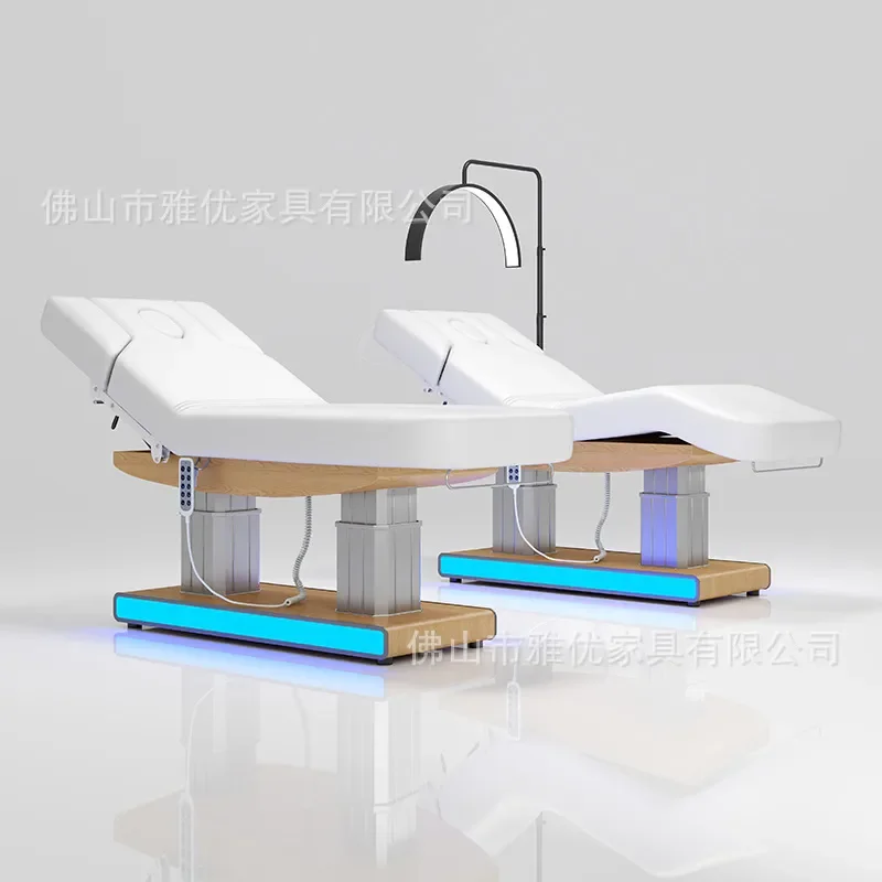 Electric beauty bed Special facial maintenance for beauty salons Medical beauty injection bed Heating SPA massage bed Lifting