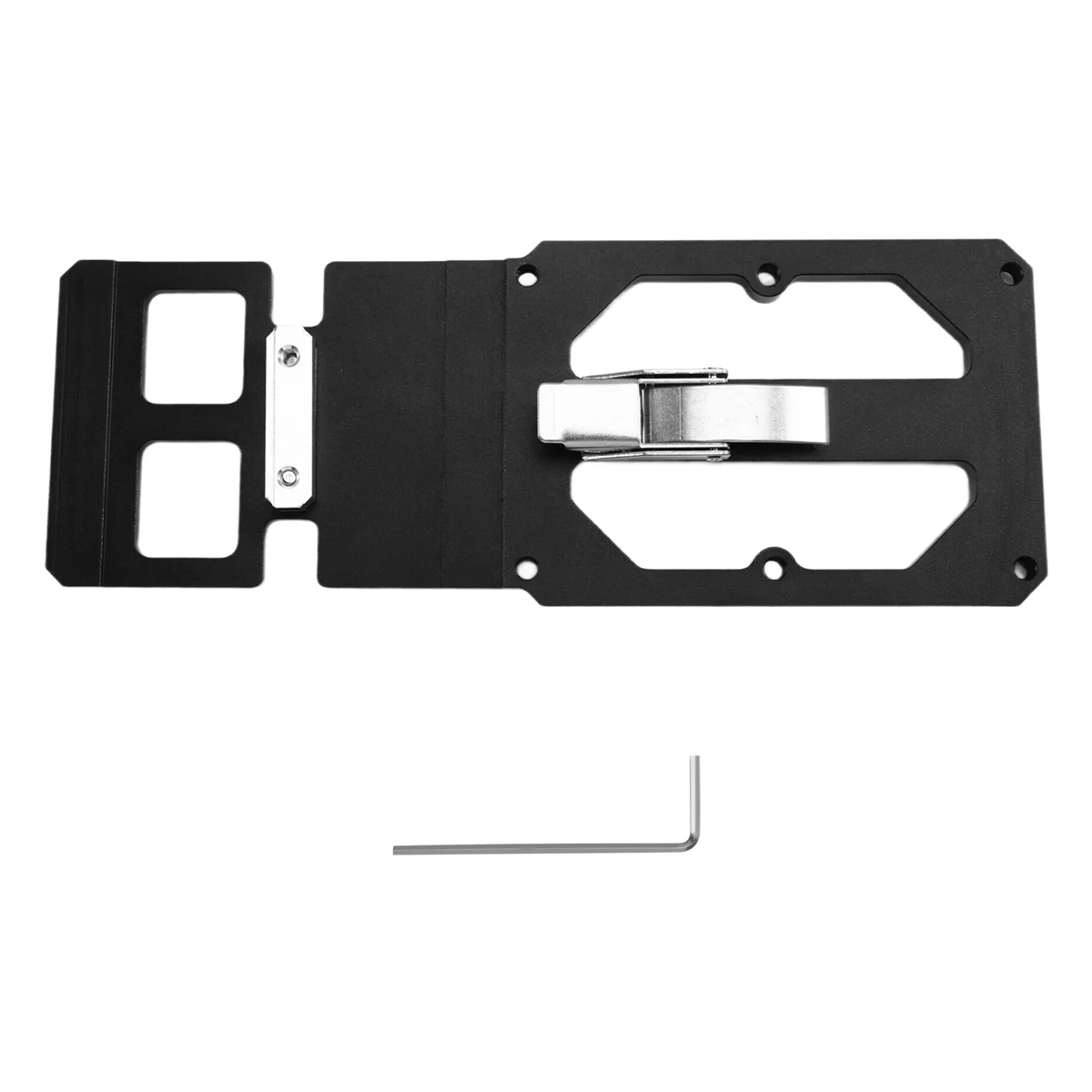 BAAQ Compact Guide Rail Square with Edge Support Track Saw Square Track Saw Rail Square Guide 90 Degree Right Angle Guide