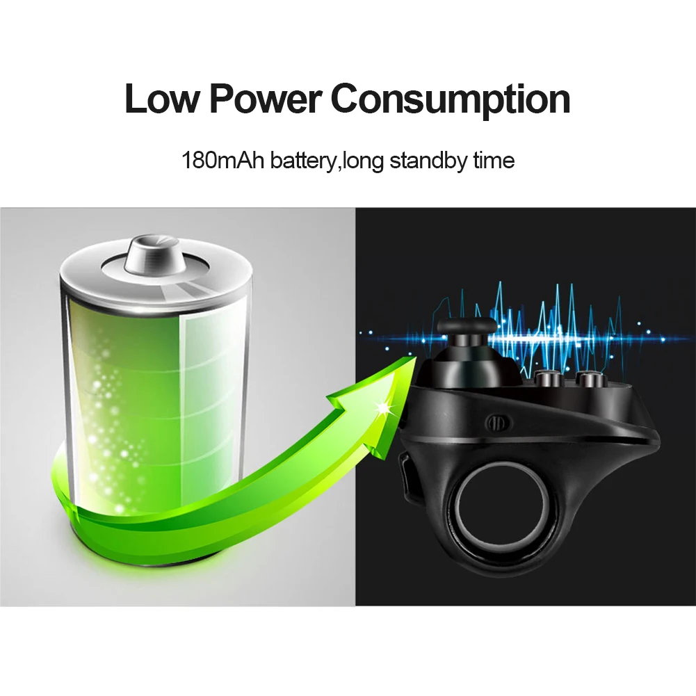 R1 Ring Shape Bluetooth VR Remote Controller Gamepad لهاتف iPhone Android