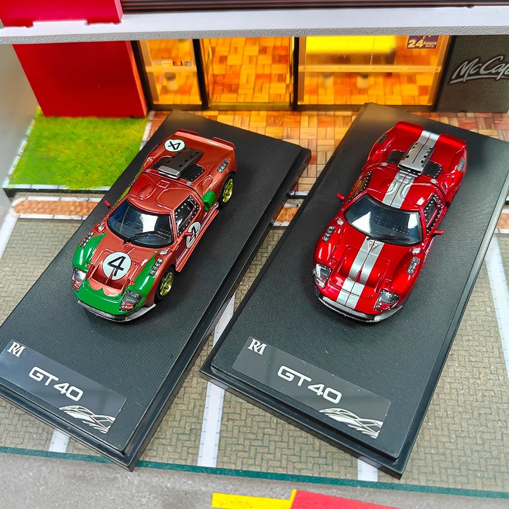 

Модель Rhino RM 1:64 GT40 Limited399 Литая под давлением модель автомобиля