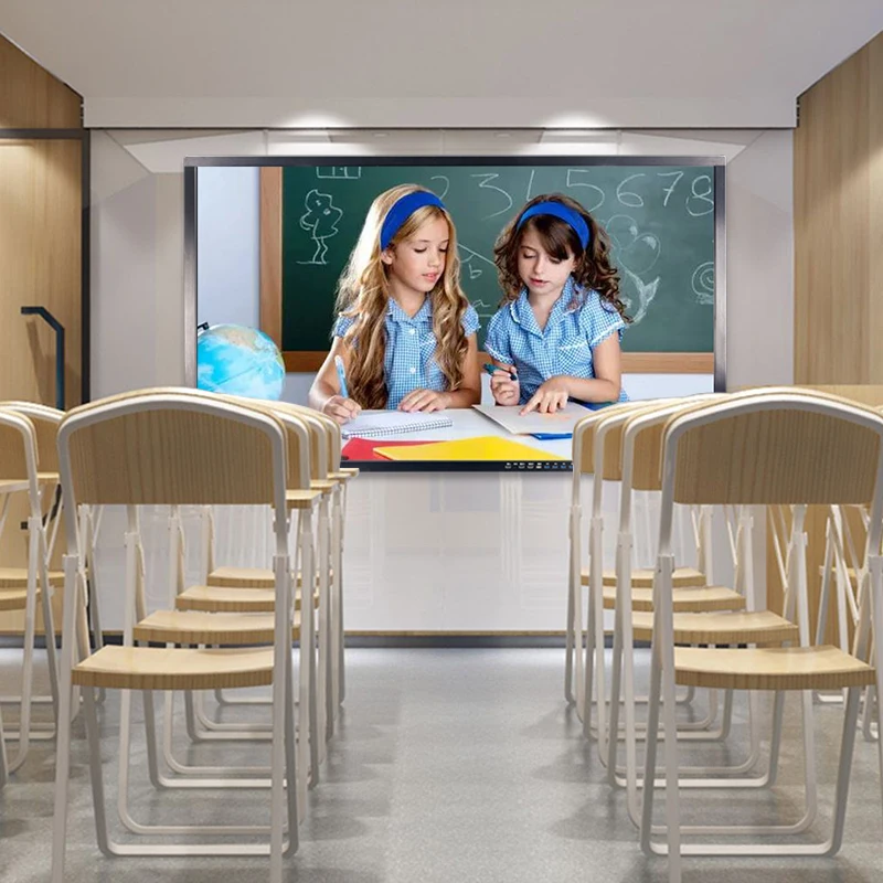 75 Inch All-in-One Video Conference Interactive Display Android Electronic Board Smart Whiteboard for Office Classroom