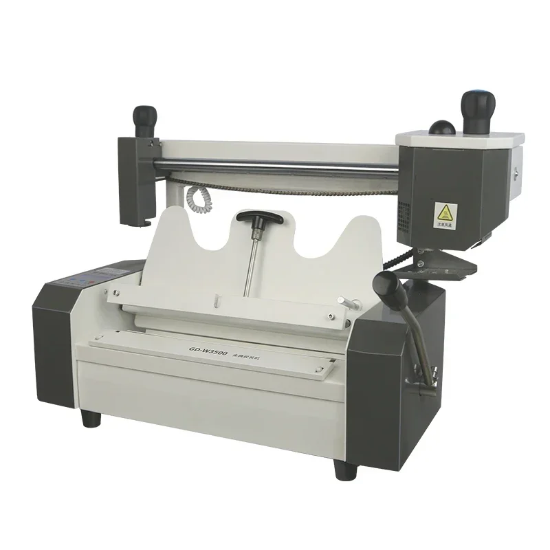 W3500 Wireless Glue Binding Machine Adhesive Applicator A4 Tender Papers Book Report Contract Hot Melt Binding Machine