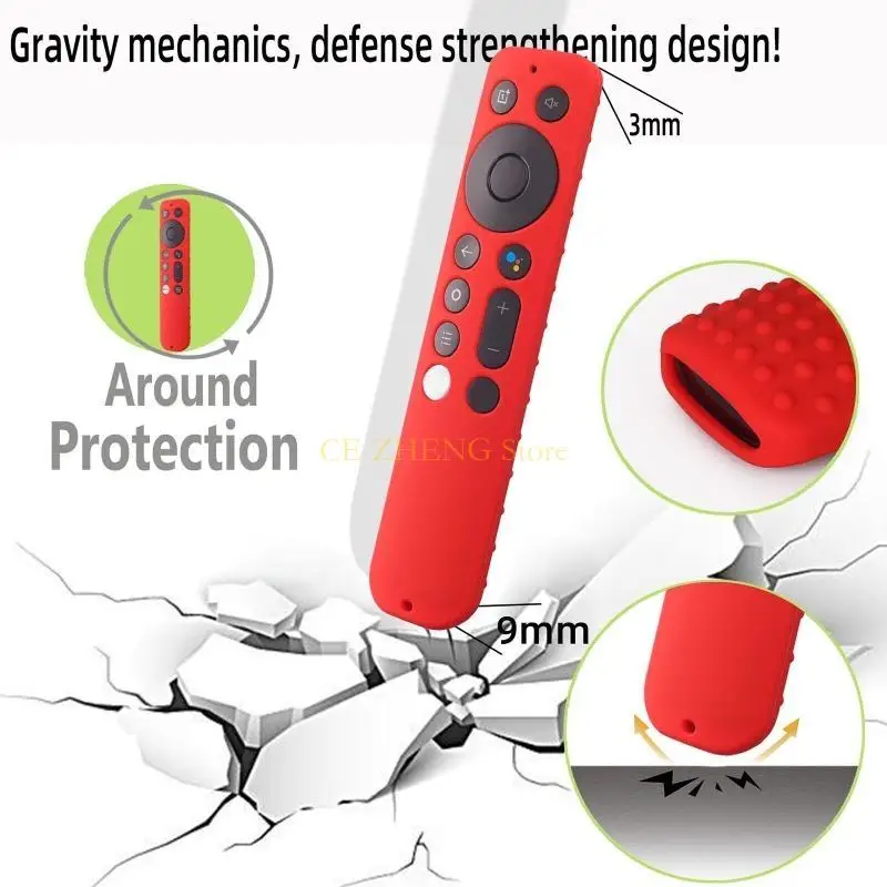 E56B الغطاء الواقي ل Y1S Y1S التحكم عن بعد مكافحة الإفلات الغبار سيليكون حماية لتغطية القضية #4