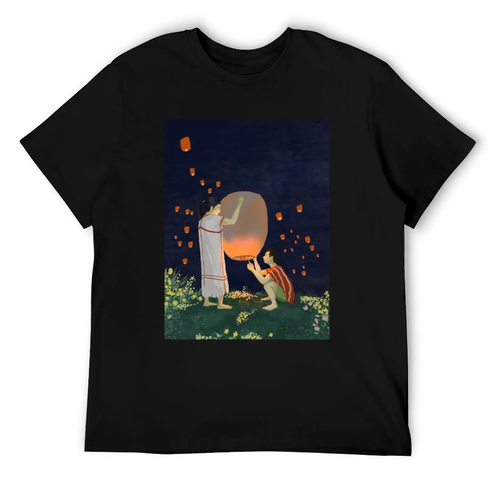 

Футболка loy krathong Karen, футболки для мужчин, белые мужские футболки, футболка с рисунком