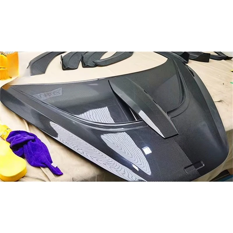 

For 720S Coupe Spider Upgrade N Style Carbon Fiber Hood Front Trunk Lid