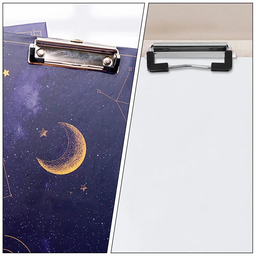 

18Pcs Metal Binder Clips Compact Design Space Saving Document Clips for School Office Home Stationery Organization