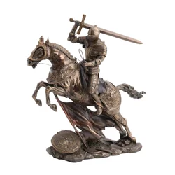 Ancient Roman Knight Arts and Crafts Furnishing Articles Creative Living Room Office Decoration Culpture Crafts Statue