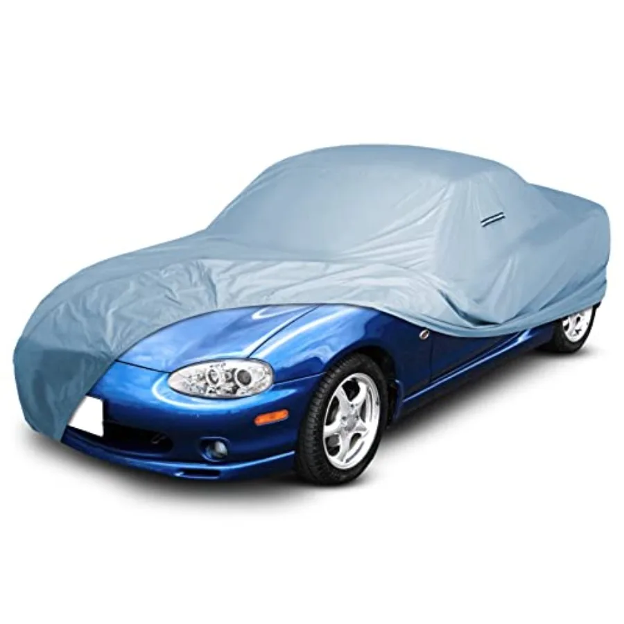 

Прочный водонепроницаемый чехол для автомобиля Mazda Miata MX-5 (1989-2025), индивидуальный пошив, всепогодная защита от УФ-излучения и снега, черный, с S-образным вырезом