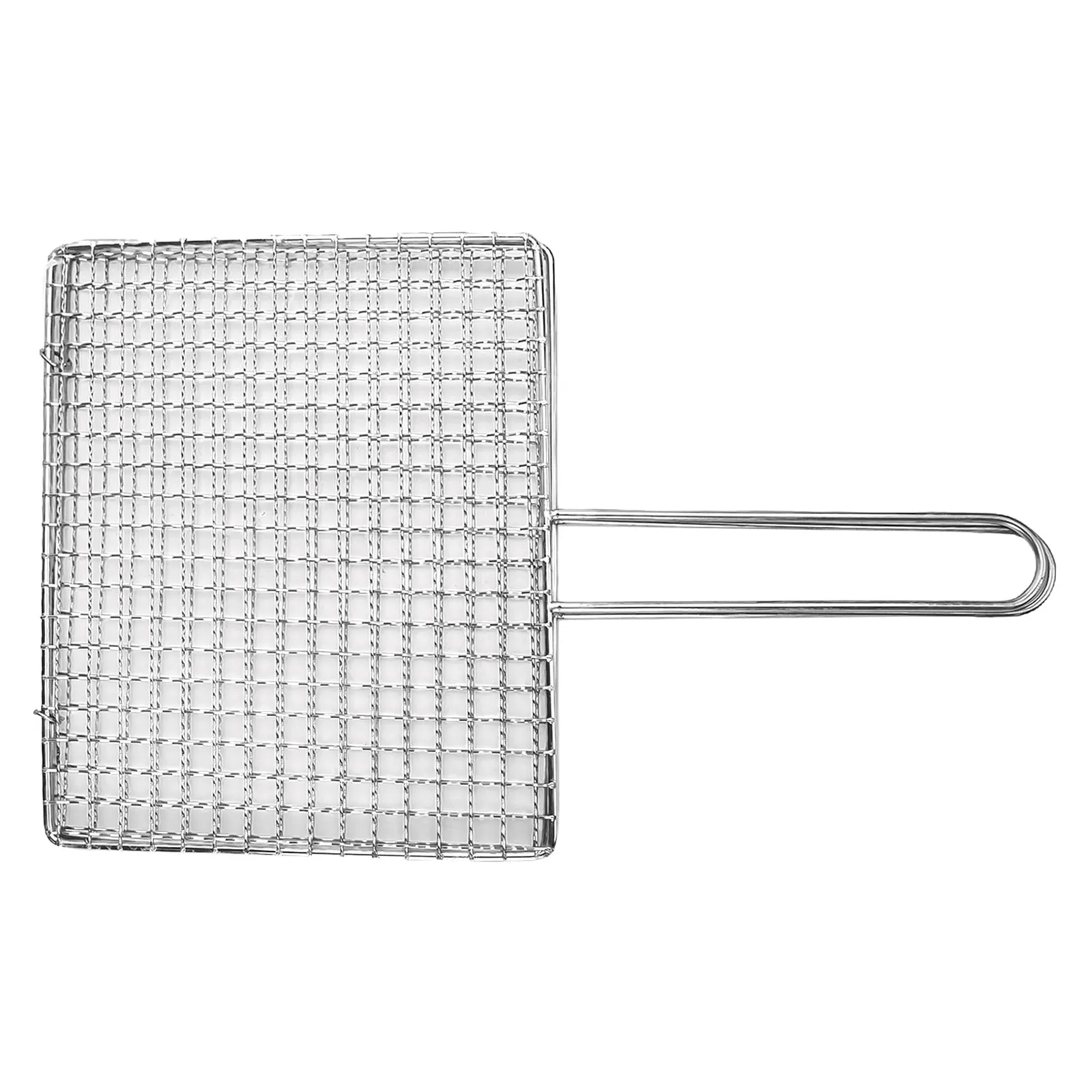 

New Practical BBQ Grid Grilling Basket BBQs Camping Camping Stoves Cooking Grills Hiking Ovens Stainless Steel