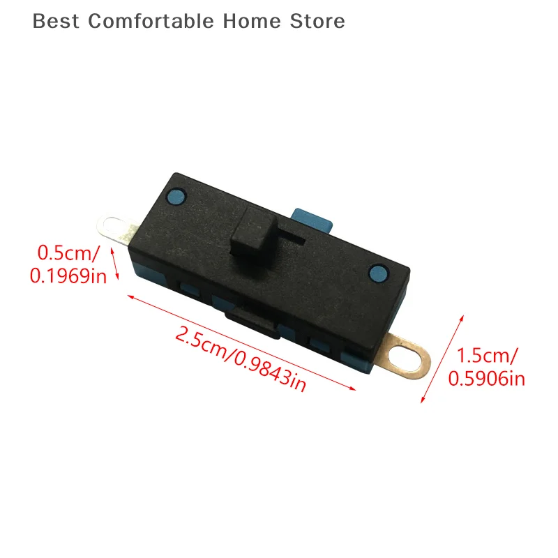 1/5pcs High Speed Blower Hair Dryer Two Pin Two Speed Mode Switch Blower Control Switch