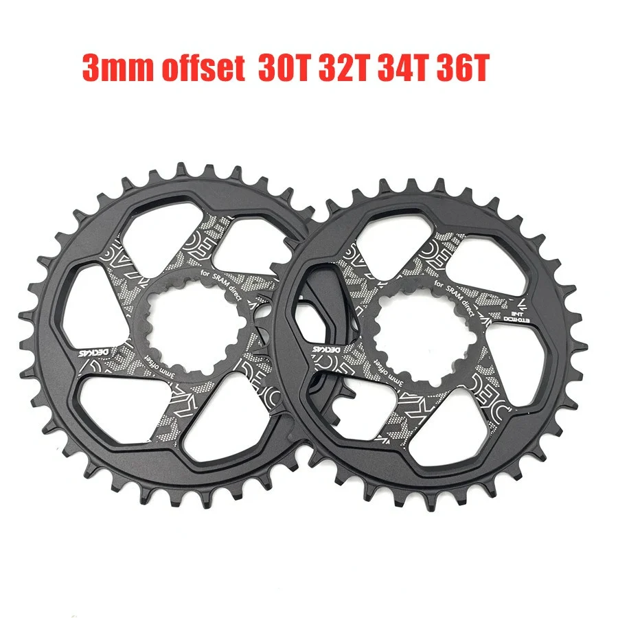 DECKAS MTB Mountain Bike 30T/32T/34T/36T/38T Crown bicycle chainring for XX1 XO1 X1 GX XO X9 crank crankset