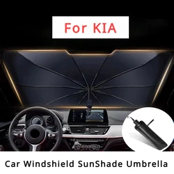 Parasol para parabrisas de coche, sombrilla para ventana delantera, para Kia Sportage 2023, Kia Ray Sorento Soul Telluride Cerato K5 K8 2022