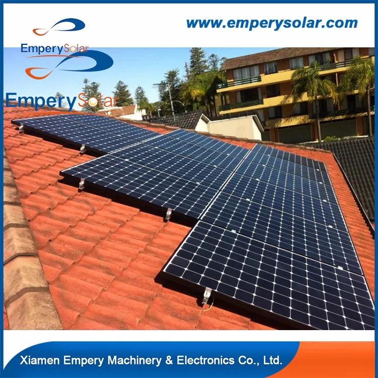 Adjustable  Panel Ground Solar System Flat Ballasted Roof Mounting Rack System for Solar Panels