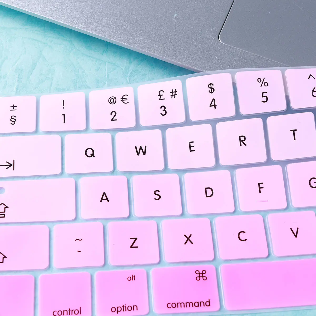 

Keyboard Protective Film Rainbow Cover for Pro 13 15 Ultra Thin Silicone Keyboard Skin Water