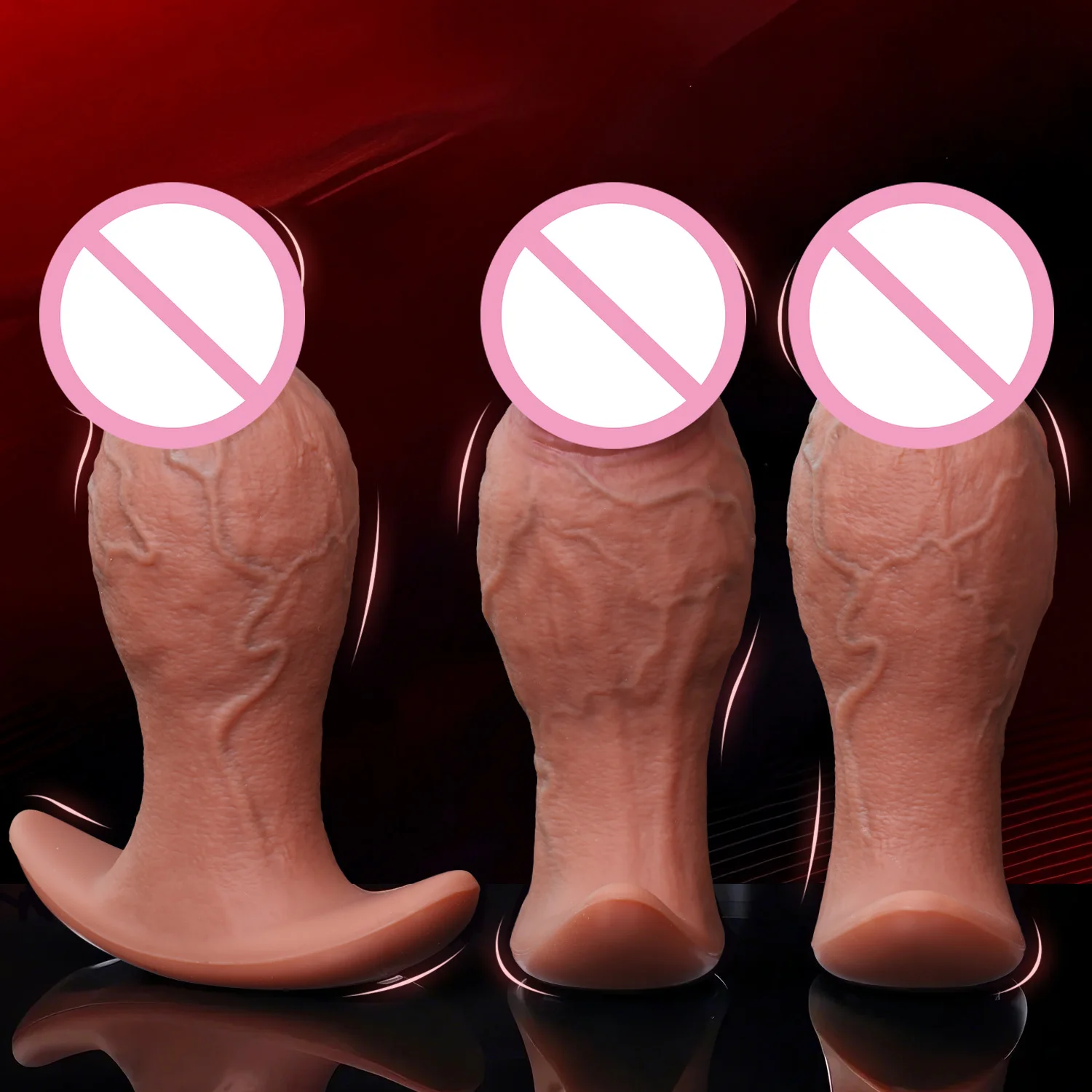 سوبر الجلد الحقيقي دسار المكونات الشرج حزام على الجنس لعب الكبار الشرج اللعب للنساء/الرجال مثلي الجنس الاستمناء المتضخم حشفة قضبان اصطناعية لعبة الشرج #2