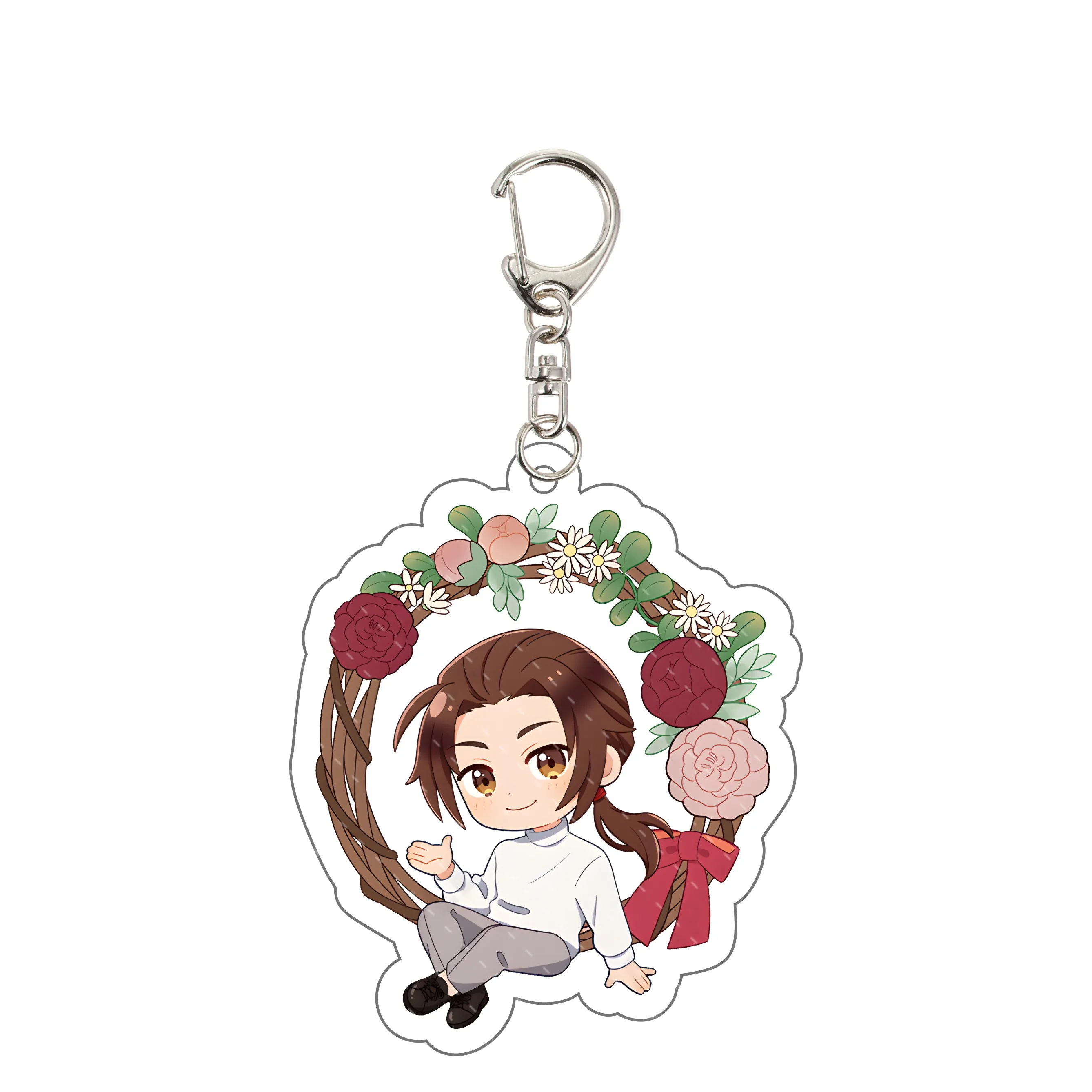 Hetalia العالم نجوم أنيمي سلسلة مفاتيح مصنوعة من الأكريليك شخصيات كرتونية جديدة لودفيغ وانغ ياو إيفان براغينسكي فرانسيس كيرينغ المشجعين مجوهرات هدية #5