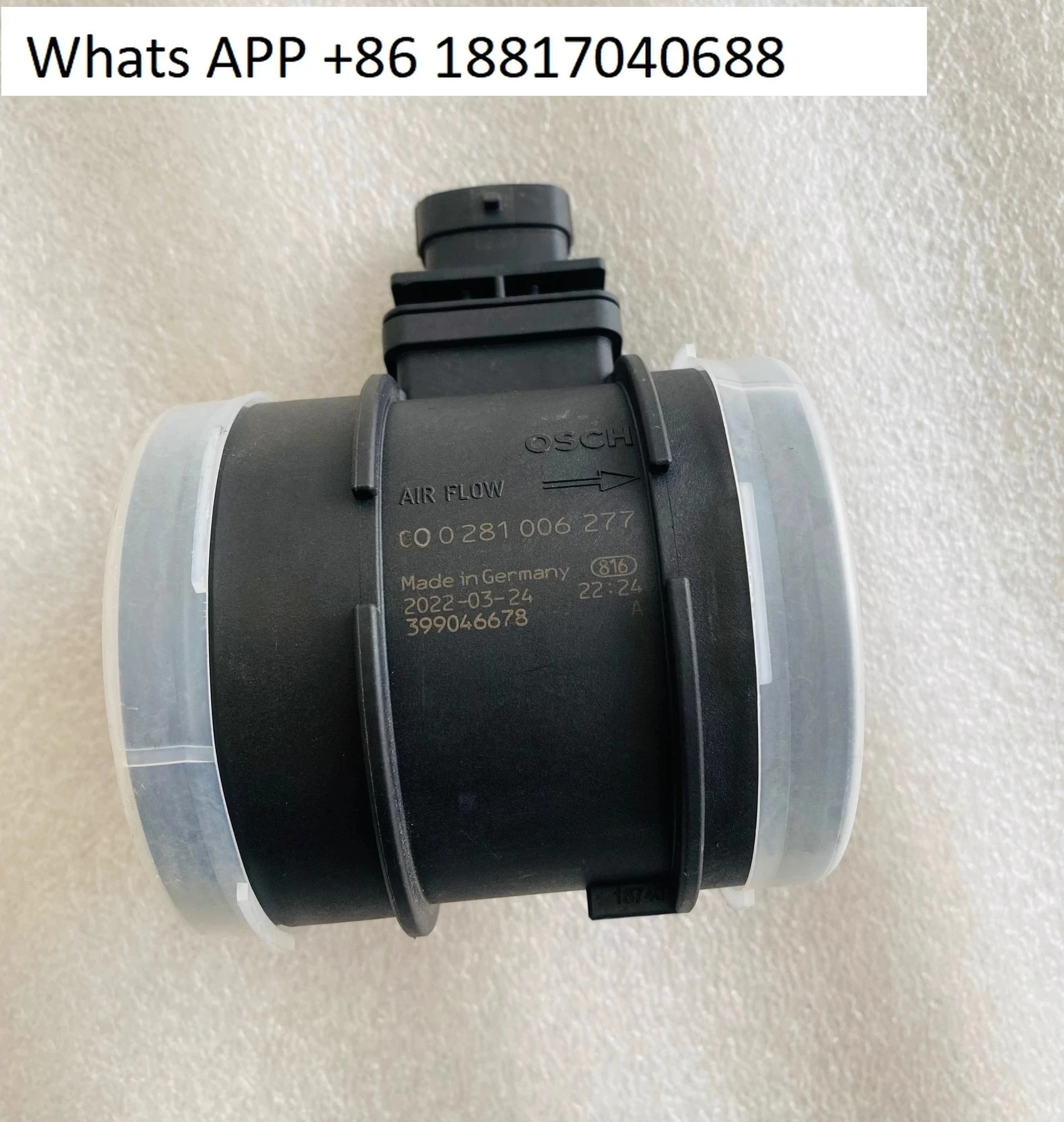 

Original 0281006277 air flow meter with Jianghuai light truck