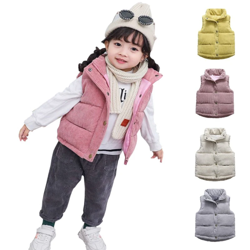 Cute Rabbit Faux Fur Plush Girls Vest Spring Autumn Coat Newborn Baby Hooded Jacket Children Toddler Outwear Casual Clothes