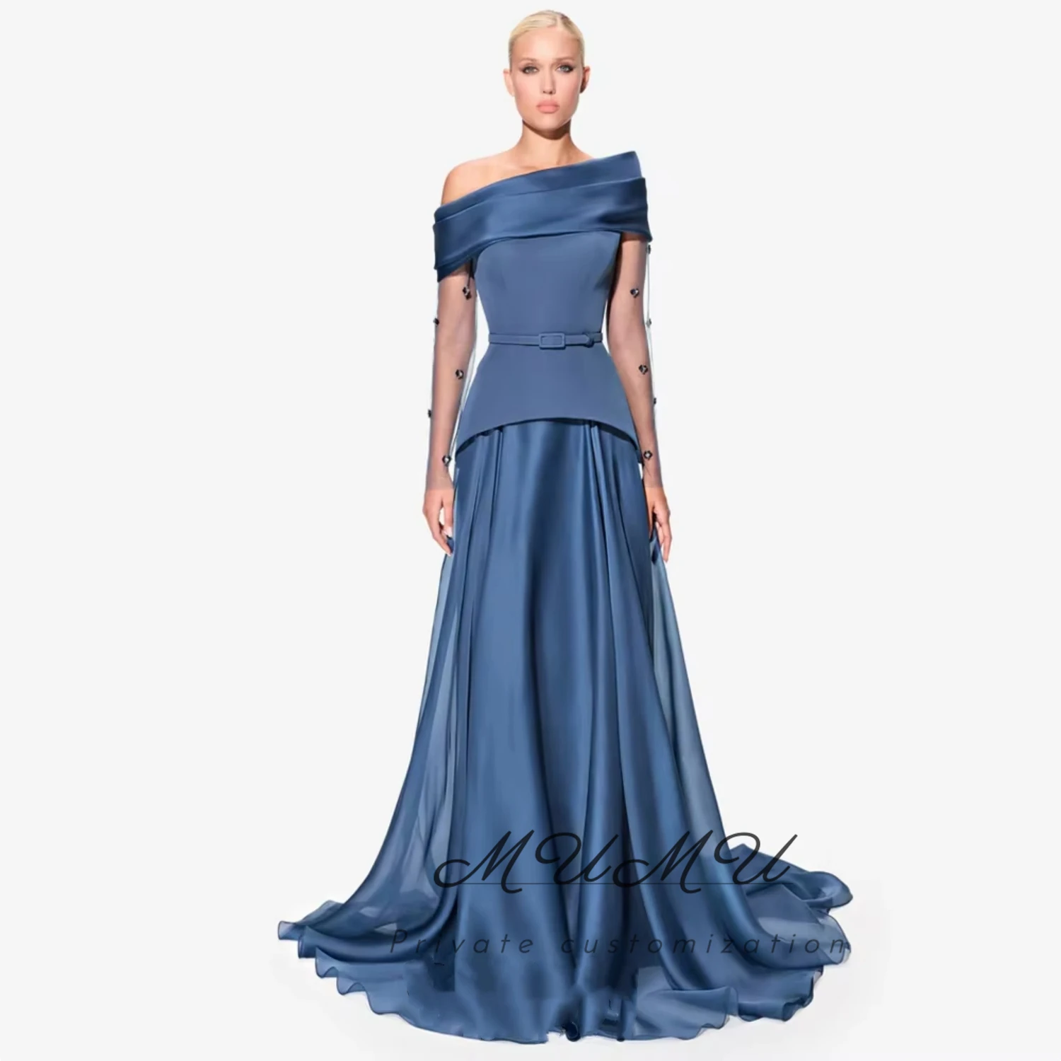 

MuMu Customized فساتين سهرة Prom Dresses for Special Occasions Платье Вечернее 2025 Women Evening Dresses Elegant Party Dresses