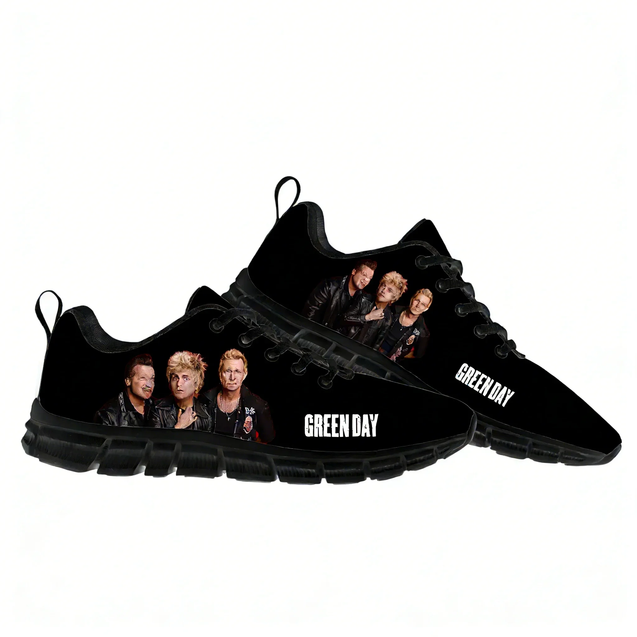 

Green Day Sneakers Mens Womens Teenager Breathable Customized Sports Shoes High Quality Personality Fashion Casual Custom Shoes