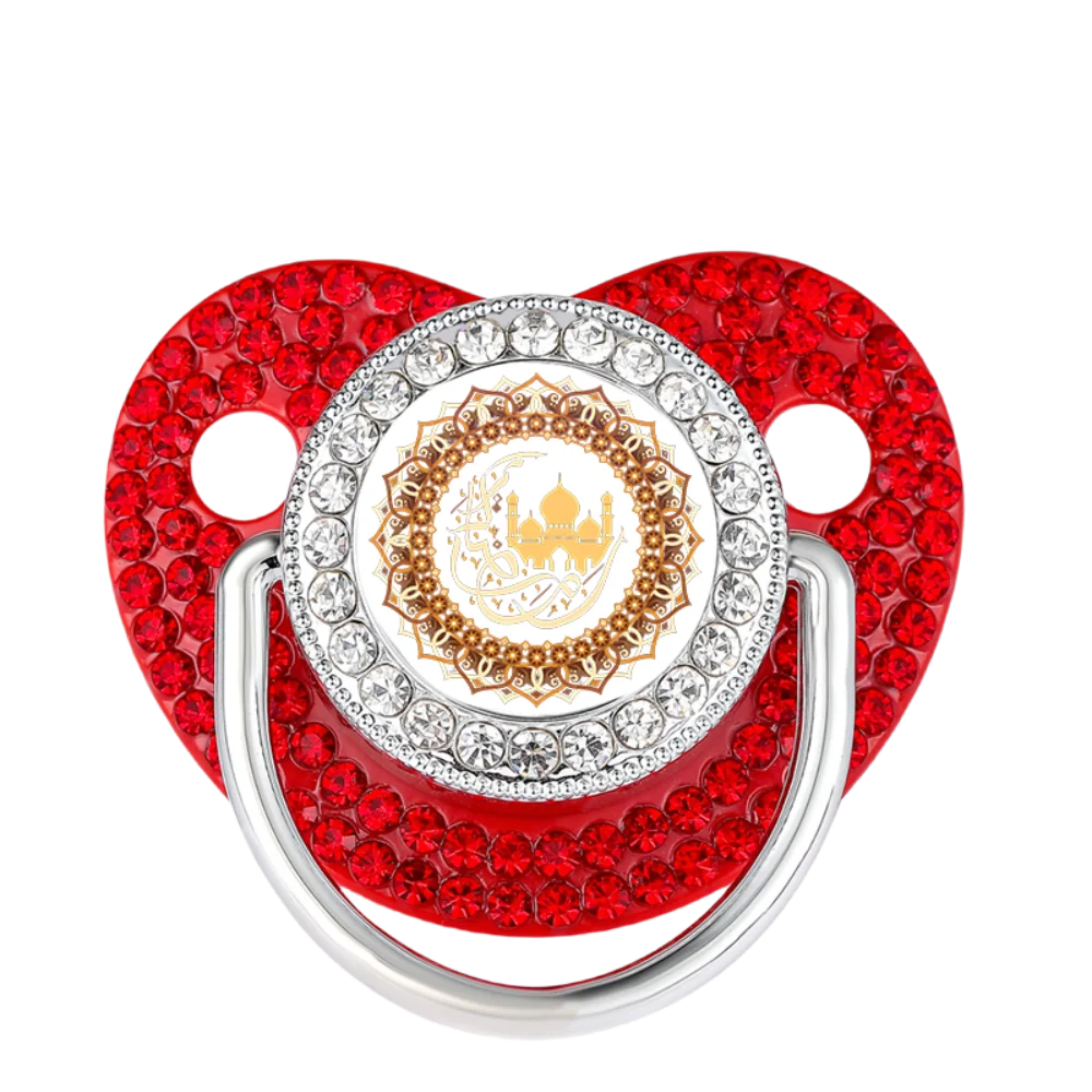 Durable Cartoon Shape Newborn Pacifier Food Grade Silicone Material with Dustproof Cover Easy to Sterilize Safe for Baby Fit