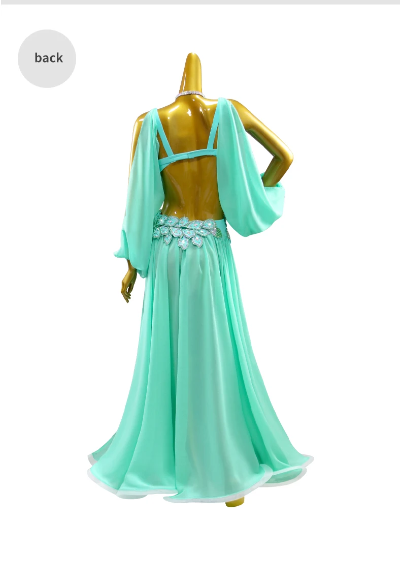Bauchtanz-Übungskleidung Orientalisches Kostüm Damenkleid Unterrichtsrock Bauchtanz-Bühnenanzug 2026 Karneval Tanzkleidung Outfit – Detail 10