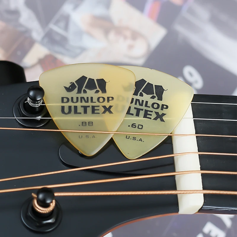 Dunlop Triangle Ultex Guitar Pick Plectrum 0.6/0.73/0.88/1.0/1.14mm Bass Acoustic Electric Classic Guitar Accessories 426R