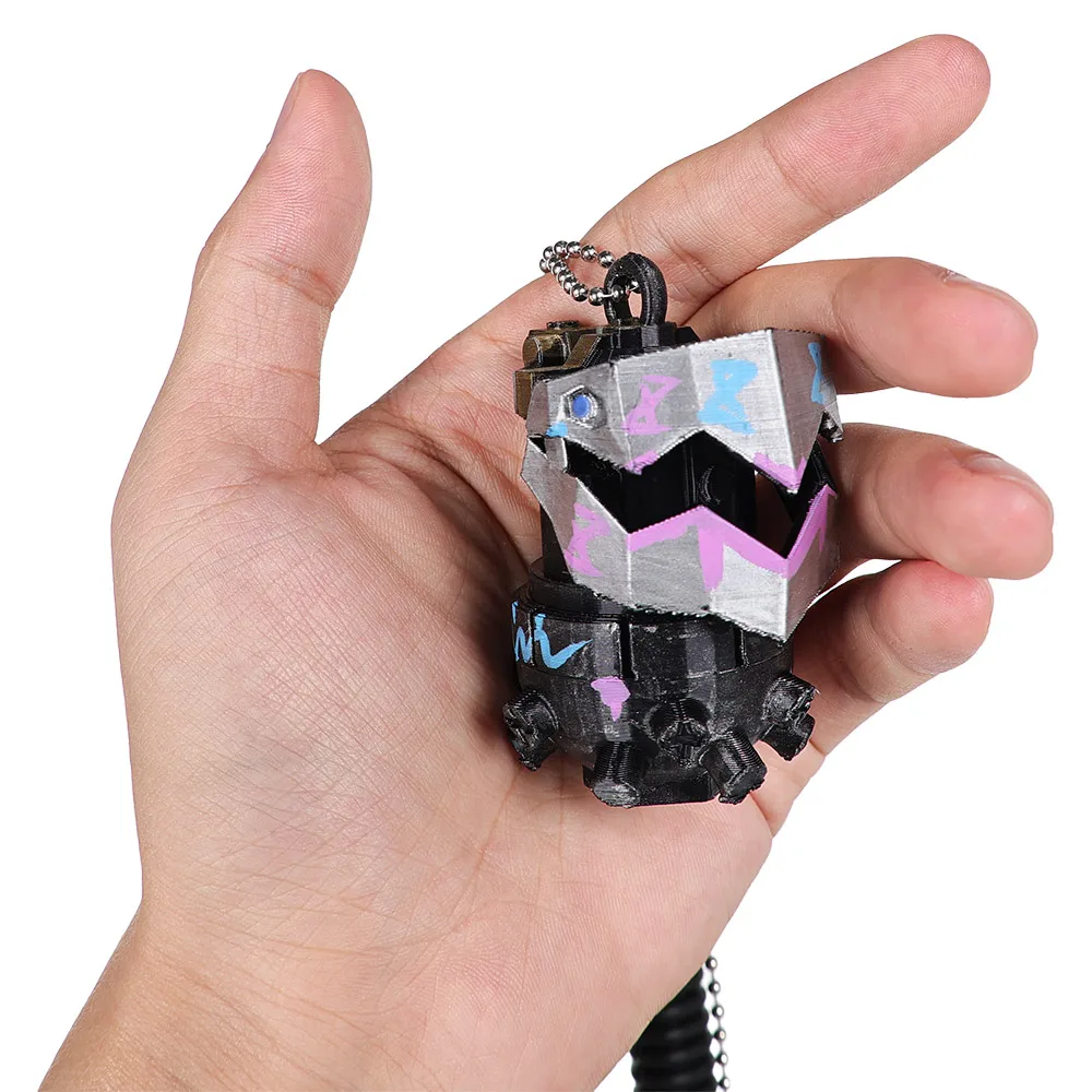 Arcane Jinx Grenade sleutelhanger cosplay hanger kostuum rekwisieten tas hanger 2024 spel LoL TV 2 Halloween carnaval cadeau accessoire