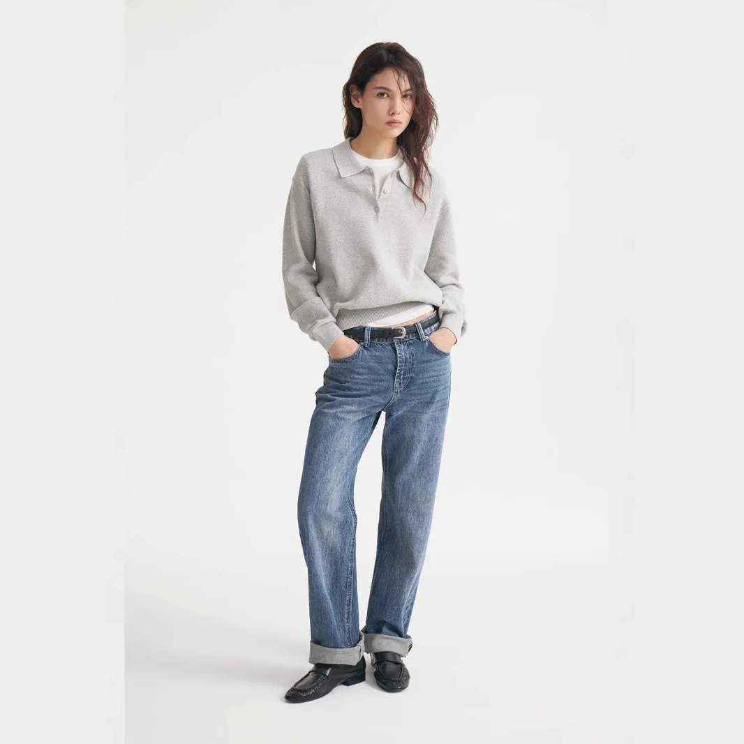 2026 Autumn Casual Patchwork Skinny T-shirts Women Modal Soft Long Sleeve Tees New Cusual Female Aesthetic Tops Brown