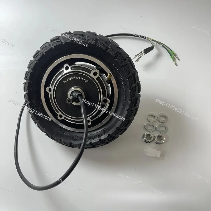 Save Power Increase Torque Increase Battery Life 10-inch Off-road Tire Hub Motor Scooter Driver Motor