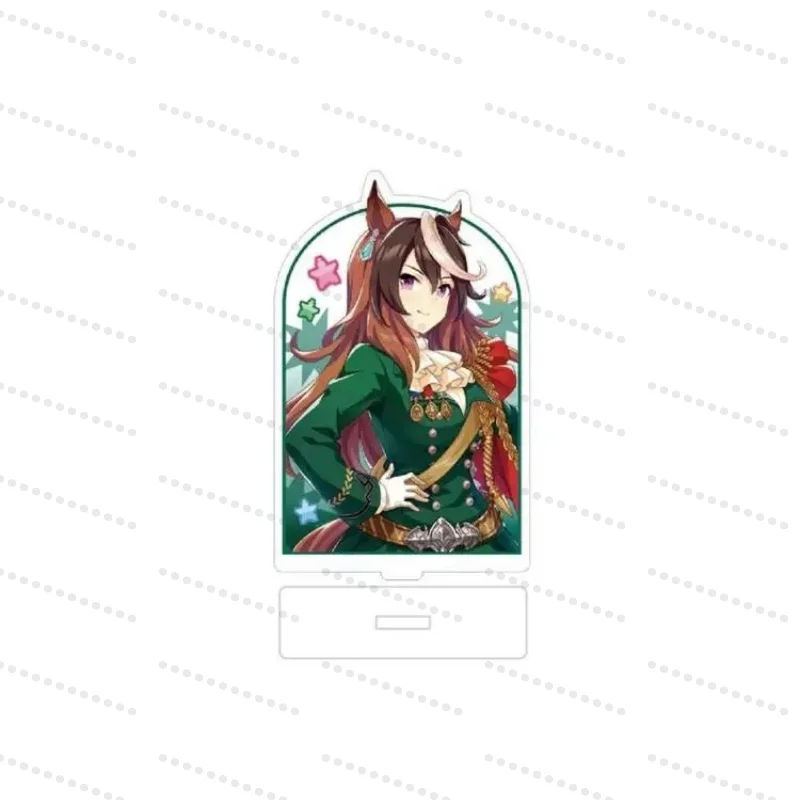 Hot Anime Pretty Derby Acrylic Stand Ornaments Cosplay Pretty Derby Anime Figure Model Party Gifts Girls 10cm