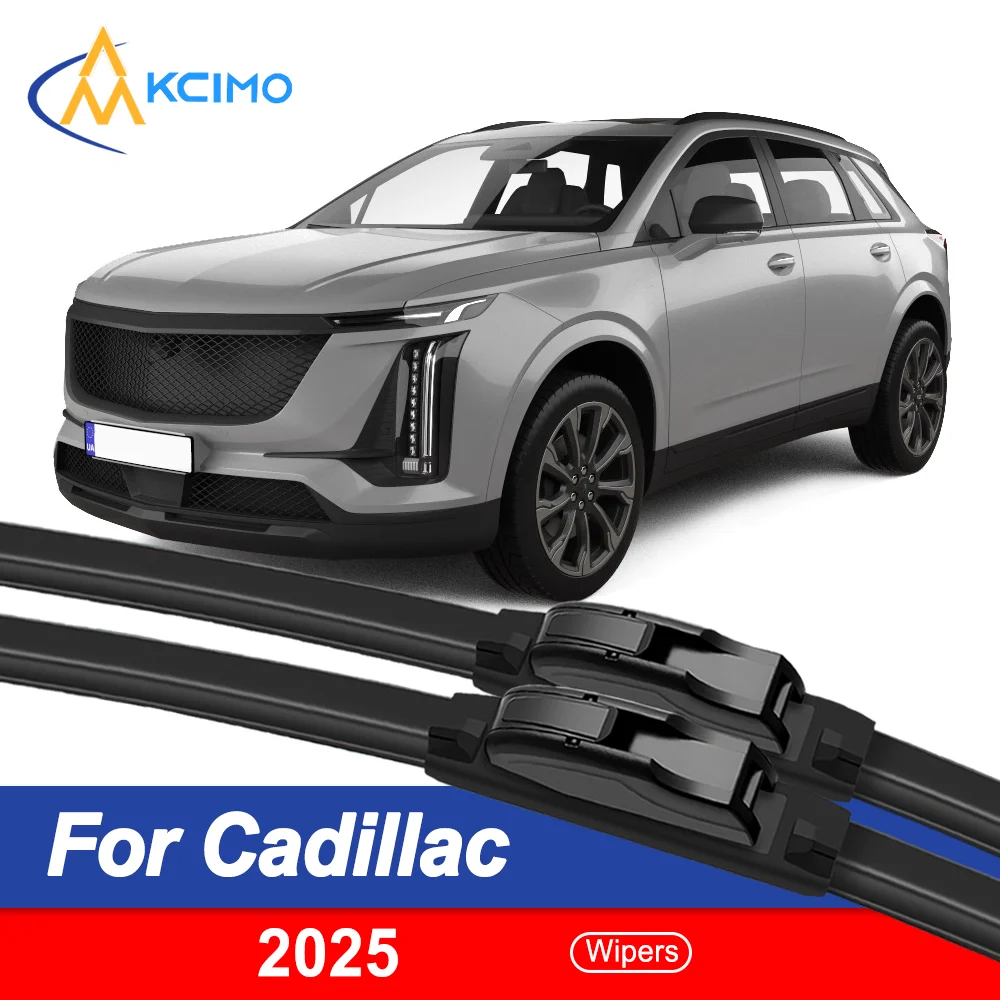 

High Performance Front Windshield Wiper Blades For Cadillac XT5 2025 All-Season Quiet Drive Luxury Car Replacement Accessories