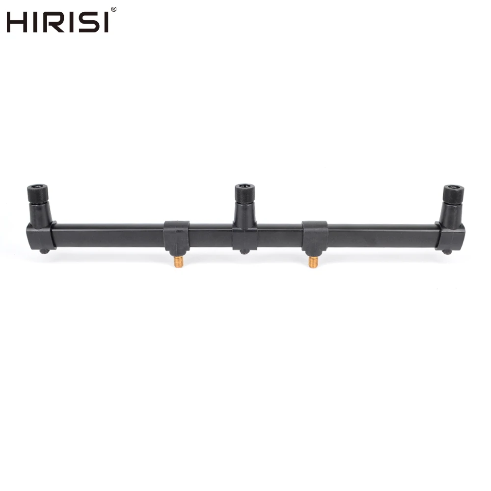 

Hirisi 1pcs Carp Fishing Buzz Bar for 3 Fishing Rods Aluminium Fishing Rod Support Holder Fishing Accessories