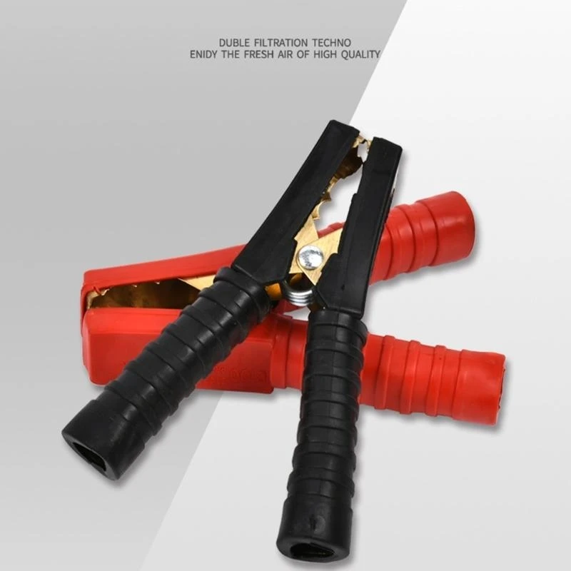 

2PCS Медный зажимной каркас аккумулятор Аллигатор зажимы медные проволочные зажимы 200A для электричества