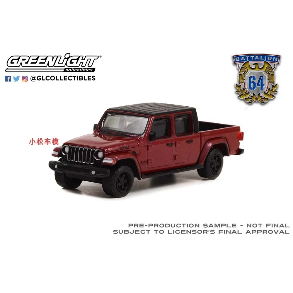 

1:64 2021 Jeep Jeep Gladiator Willis Advanced Car Model Collectibles