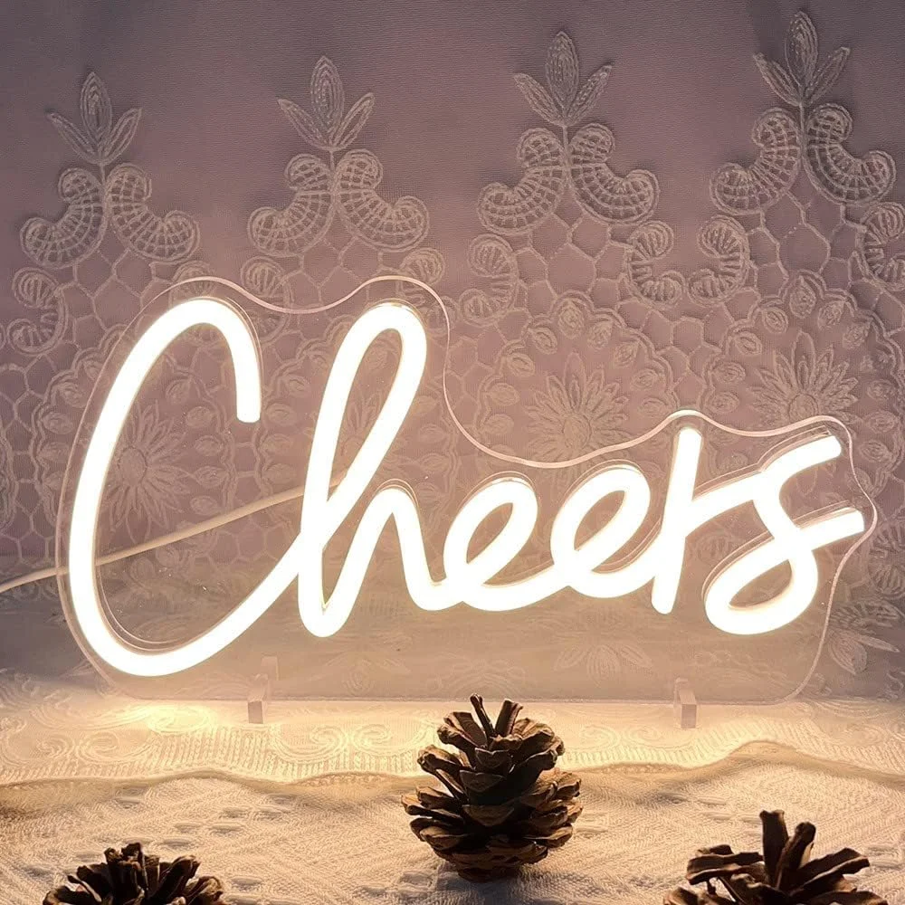سنة واحدة عيد ميلاد الجدول رقم النيون تسجيل لمبة مكتب ضوء الليل الزفاف رسالة LED النيون تسجيل الزفاف الجدول الزينة #6