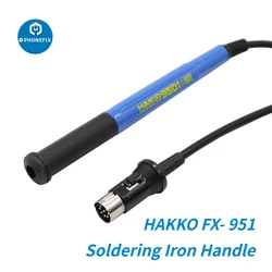 HAKKO FX- 951 70W maniglia del saldatore per HAKKO 951/950 sostituzione della stazione di saldatura T12 suggerimenti strumento di riparazione della saldatura del Chip IC del telefono